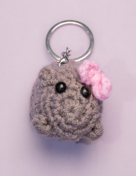 Hamster Buddy Keychain