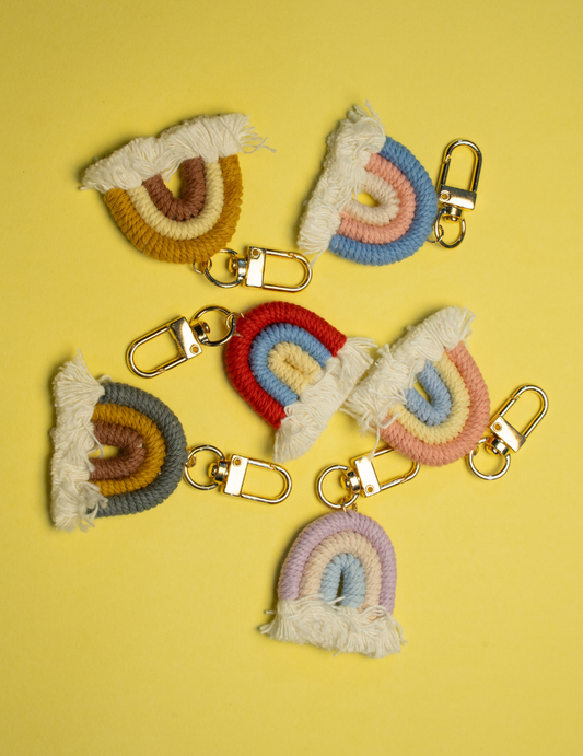 Mini Rainbow Keychain