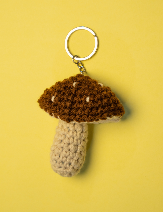 Mushroom Keychain