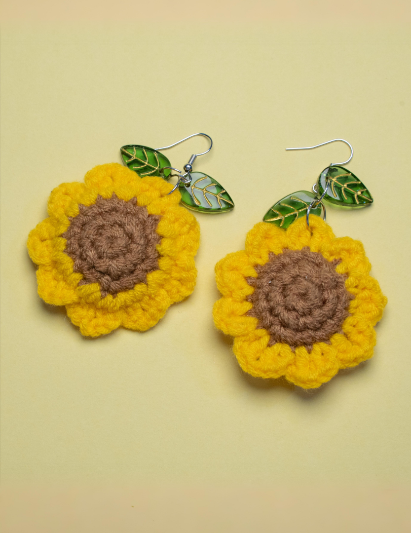 Sunflower Earrings