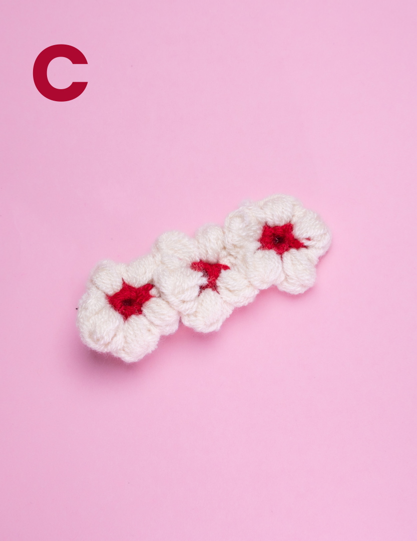 Red Hair Clips