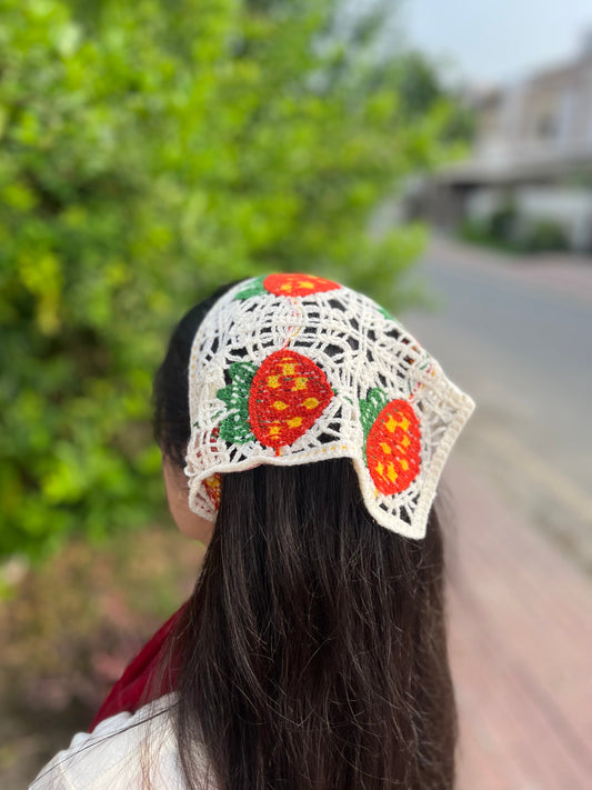 Strawberry Headscarf