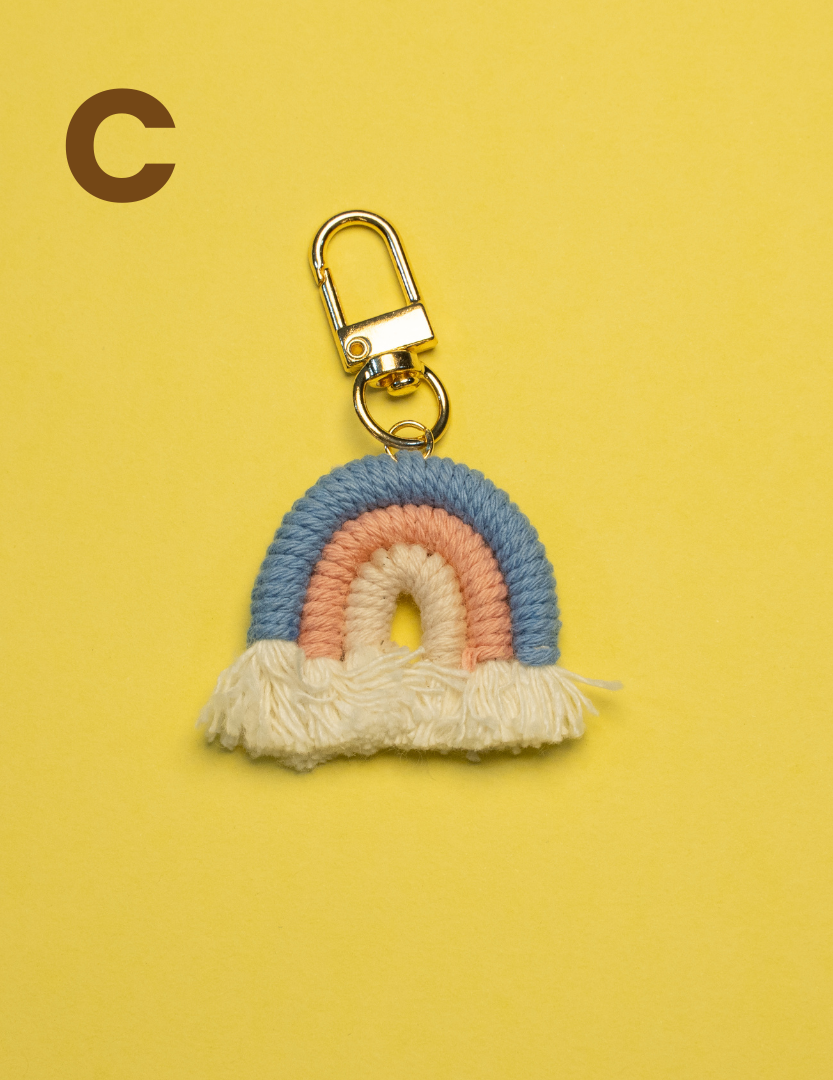 Mini Rainbow Keychain
