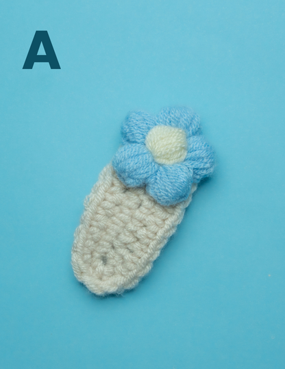 Blue Hair Clips