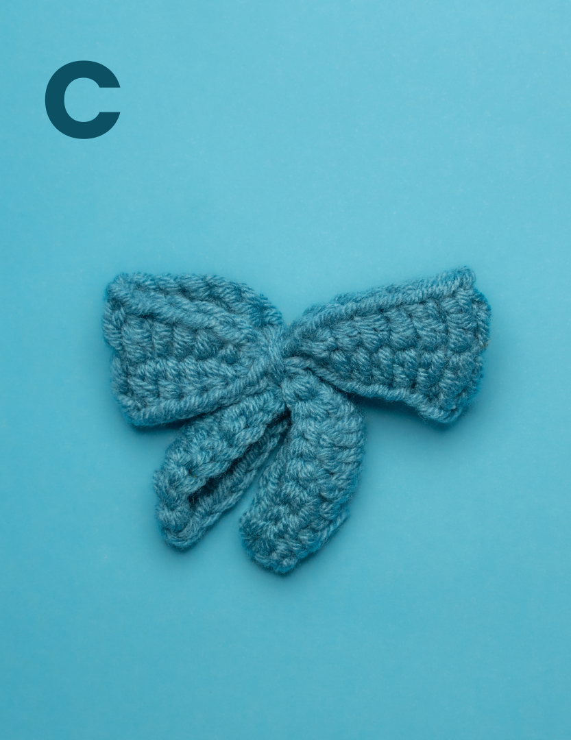 Blue Hair Clips