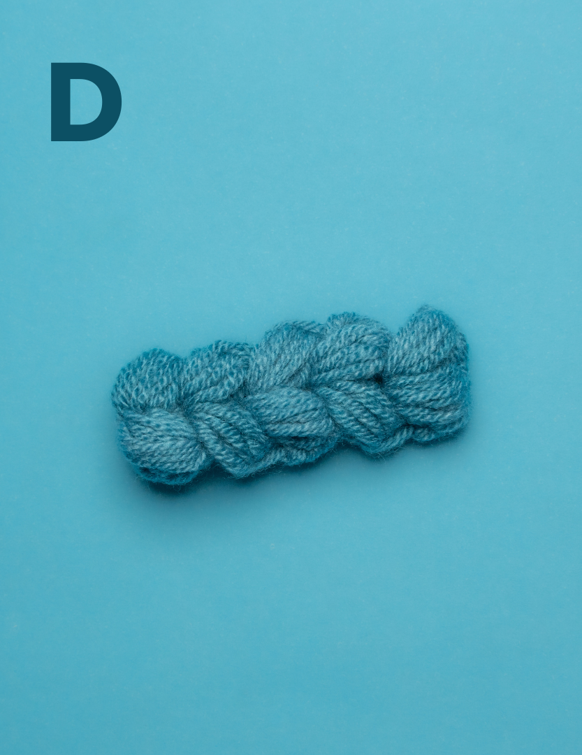 Blue Hair Clips