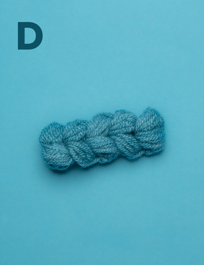 Blue Hair Clips