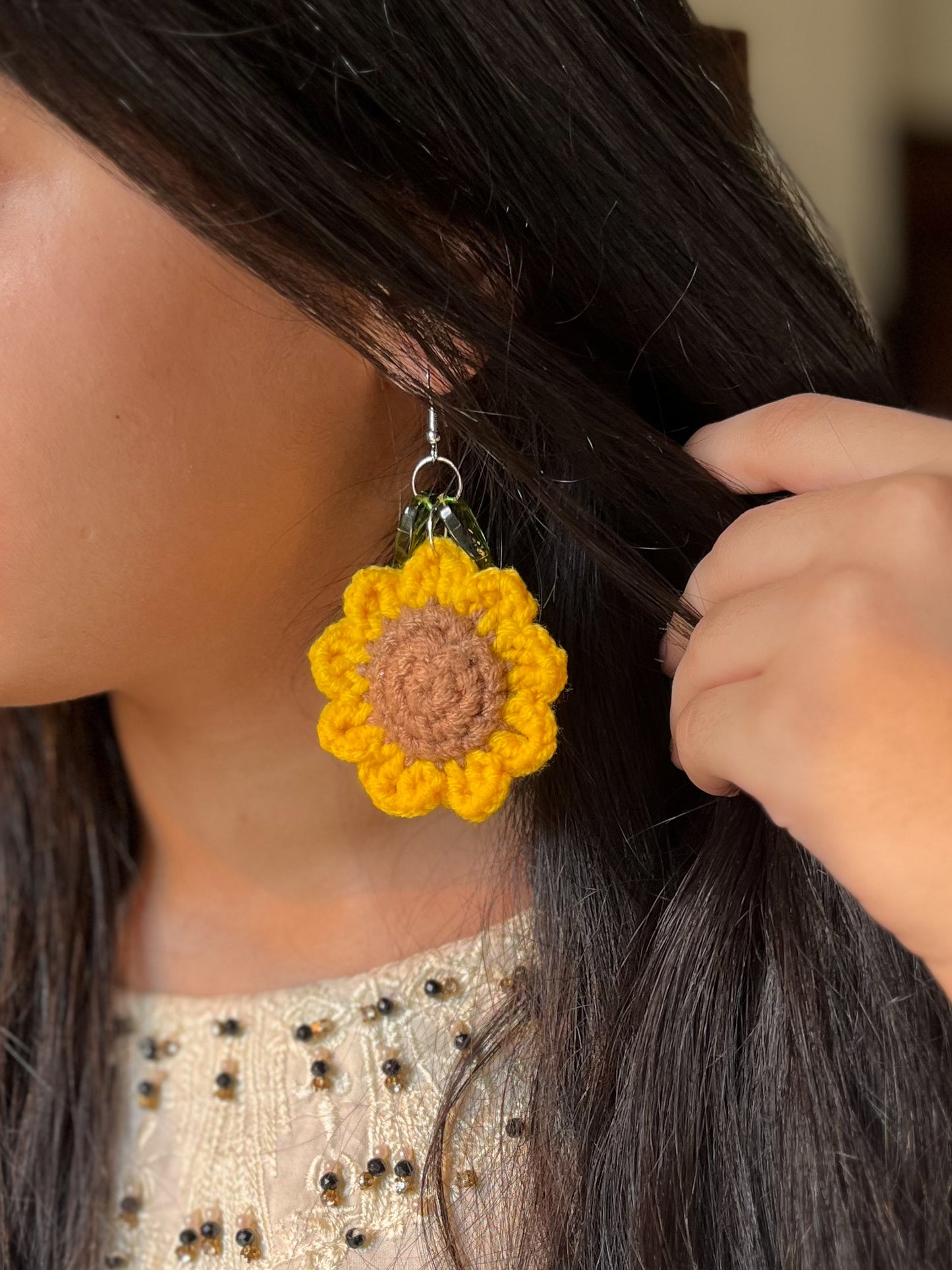 Sunflower Earrings