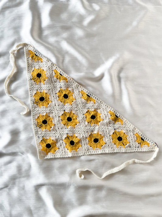 Sunflower Headscarf