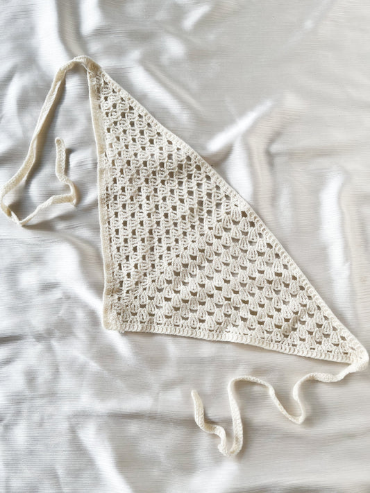 White Head Scarf