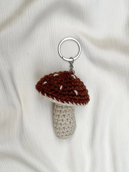Mushroom Keychain