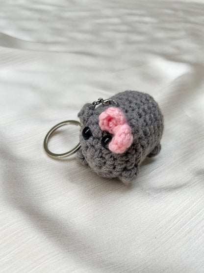 Hamster Buddy Keychain