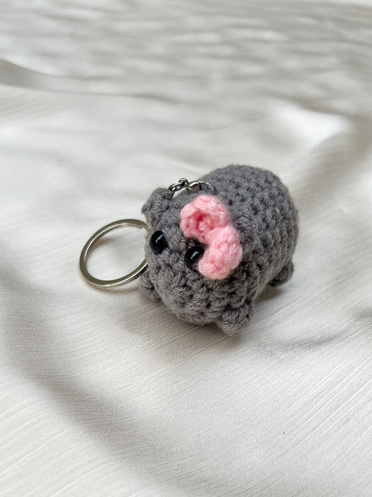 Hamster Buddy Keychain